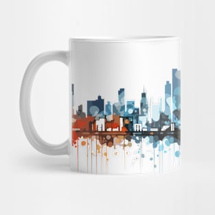 City Skylines Urbain World Fun Life Abstract Mug